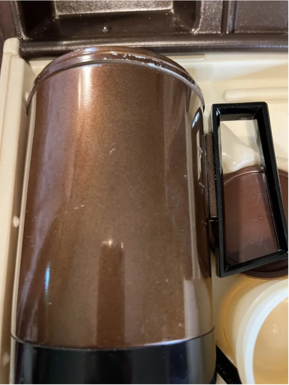 Vintage Montgomery Ward Portable Coffeemaker 6 Cup Percolator 12v-120v WORKS!